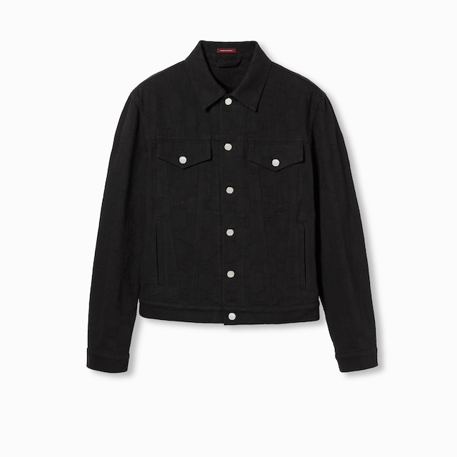 GG denim jacquard jacket