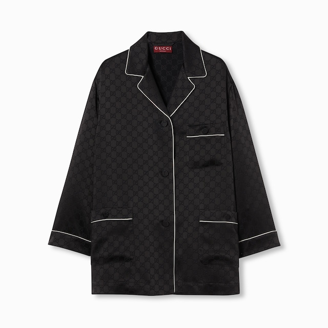 Viscose GG jacquard shirt