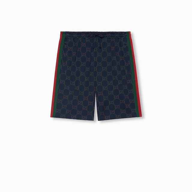 Short de jogging en jersey de coton GG