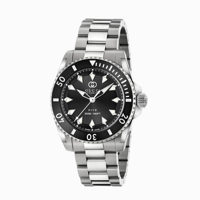 累積売上第１位【GUCCI★グッチ】ダイヴウォッチ 40mm Gucci Dive watch, 40mm in steel | GUCCI® UK