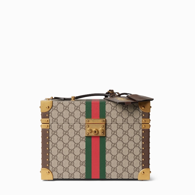 Gucci Savoy系列中号硬体化妆箱