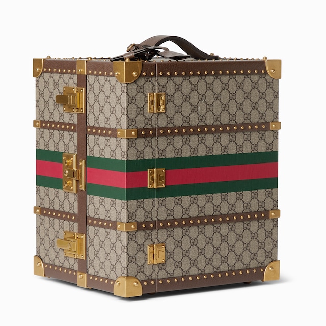 Gucci Savoy系列大号香槟箱