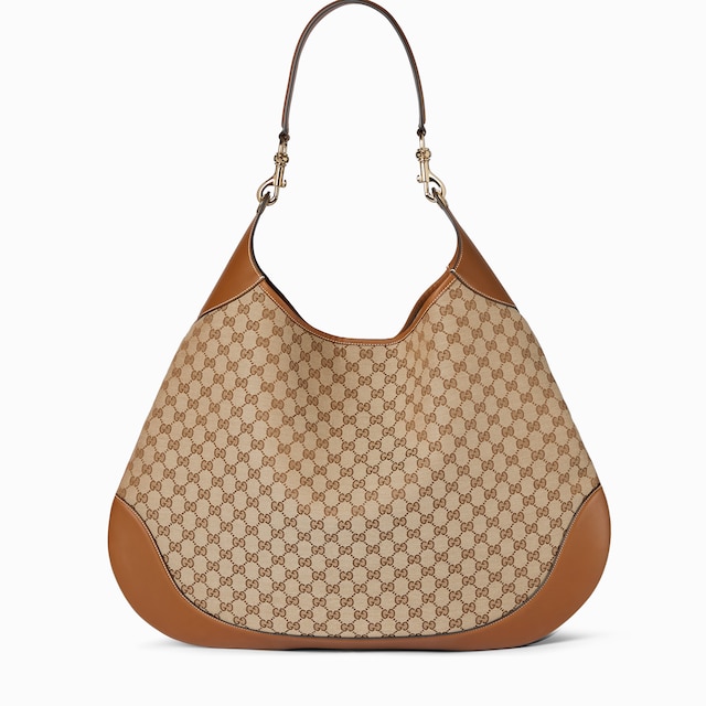 Borsa a spalla Gucci B misura maxi