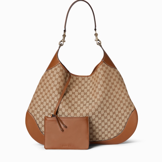 Borsa a spalla Gucci B misura maxi
