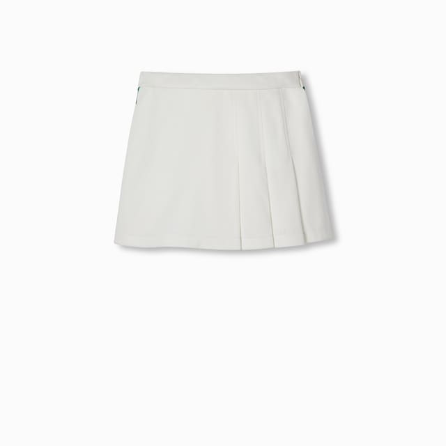 Technical jersey skort with Web