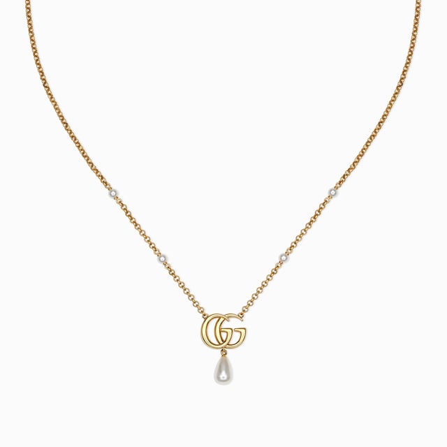 Gucci ダブルG フラワー ネックレス ダブルG フラワー ネックレスゴールドトーン メタル | GUCCI公式
