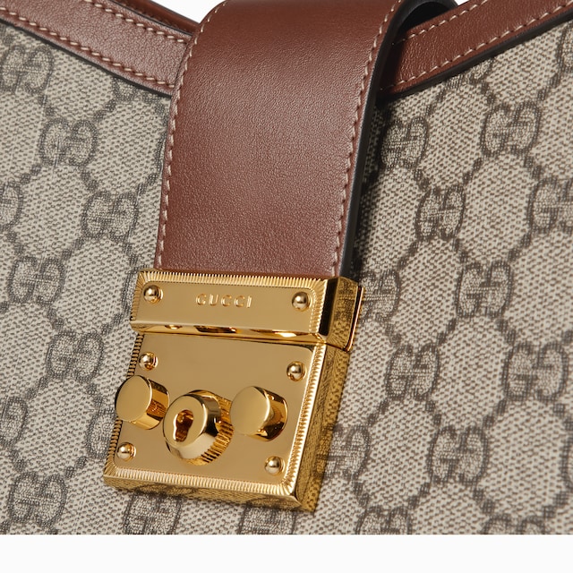 Padlock large shoulder bag