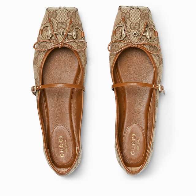 Bailarina Gucci Horsebit para mujer