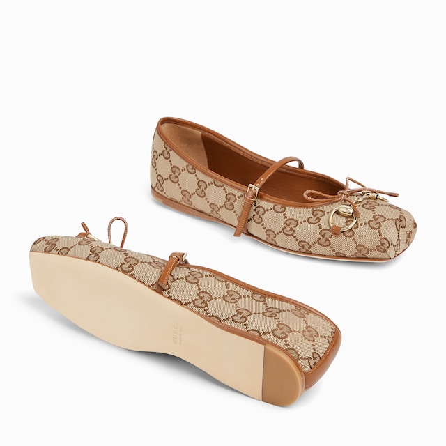 Bailarina Gucci Horsebit para mujer