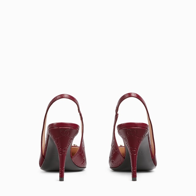 Women's slingback pump with Horsebit