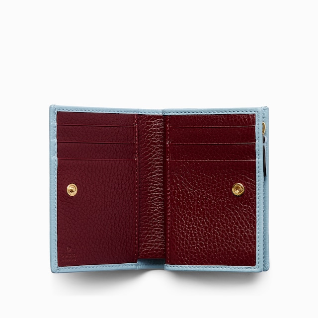 Bi-color GG Marmont small wallet