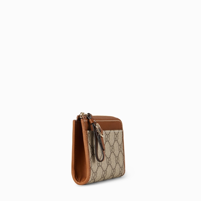 GG Emblem zip card case