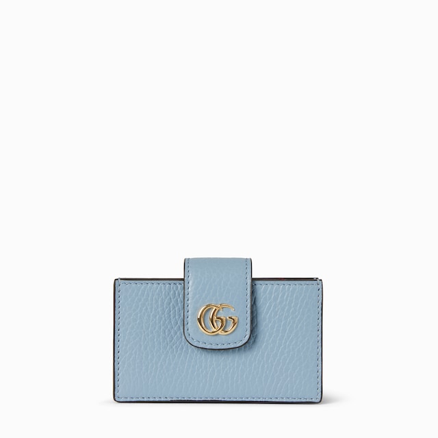 カードケース・名刺入れ GUCCI GUCCI BLONDIE CARD CASE Gucci Blondie card case in beige and brown GG canvas | GUCCI® SI