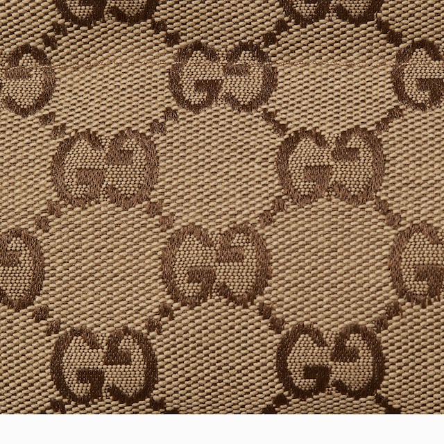 Baby GG canvas padded jacket