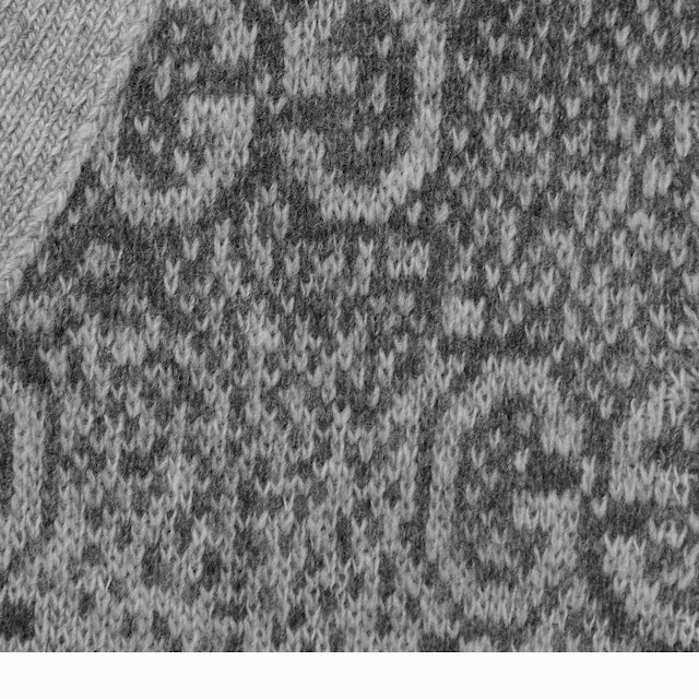 Baby GG wool jacquard cardigan