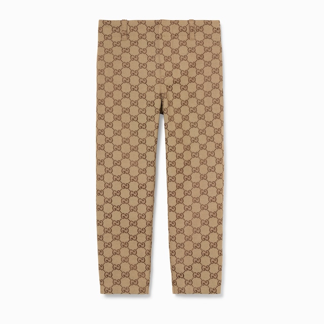 Pantalón infantil de lona con GG