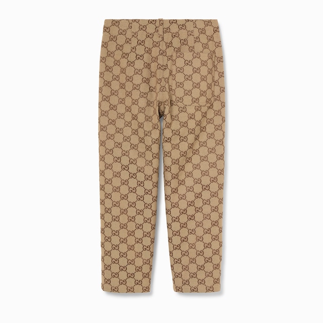 Pantalón infantil de lona con GG