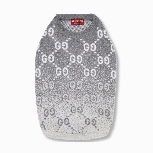 Jersey para mascotas de jacquard de lana
