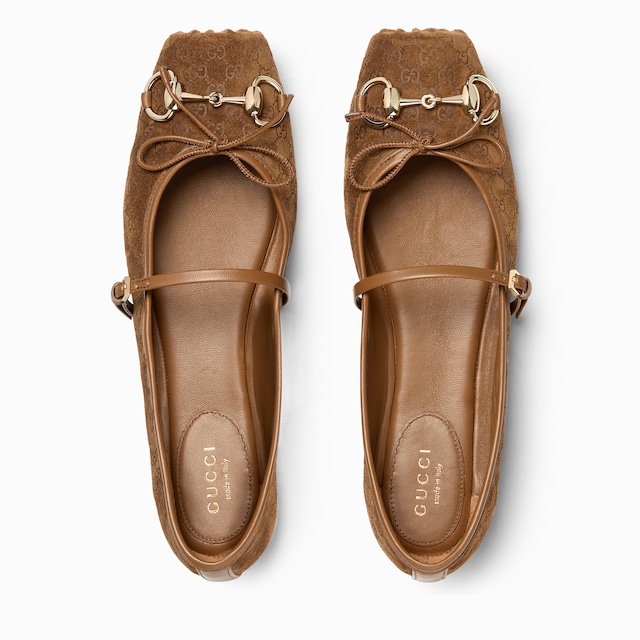 Bailarina Gucci Horsebit para mujer