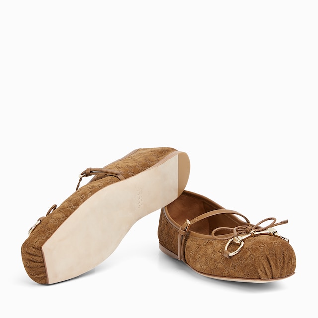 Bailarina Gucci Horsebit para mujer