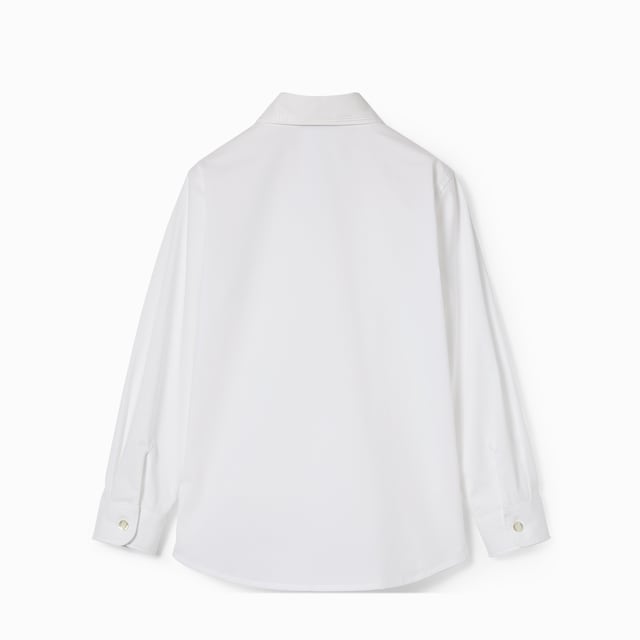 Children's embroidered cotton shirt