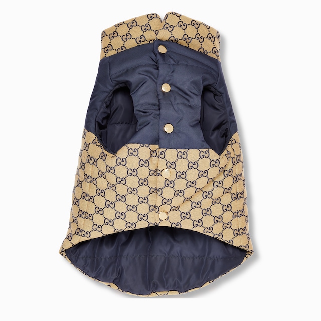 Abrigo reversible con GG para mascota