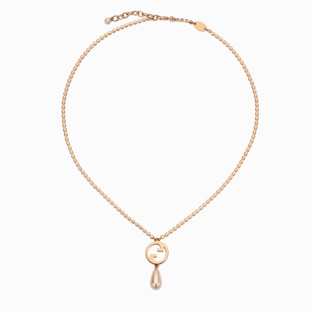 Колье Gucci Blondie с кристаллами
