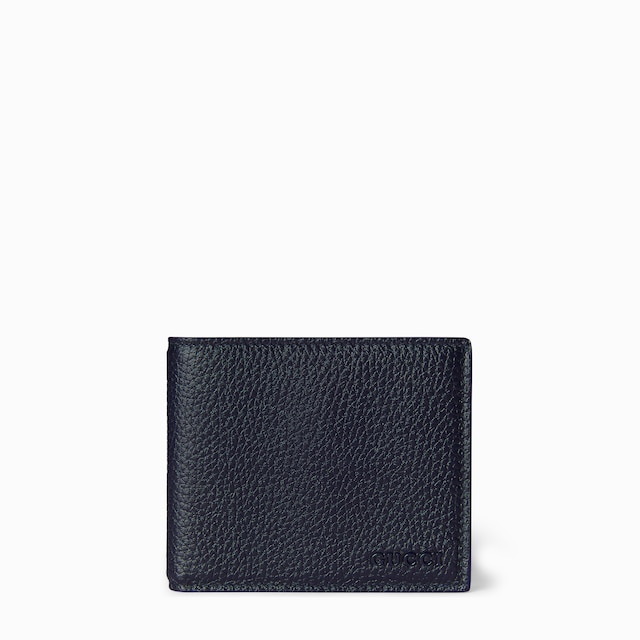 Cartera con dos pliegues bicolor
