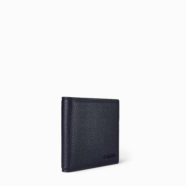 Cartera con dos pliegues bicolor