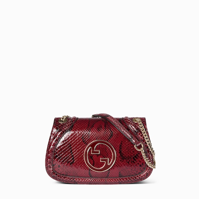 Gucci Blondie python medium shoulder bag