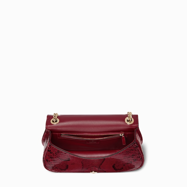 Sac à épaule Gucci Blondie en python taille moyenne