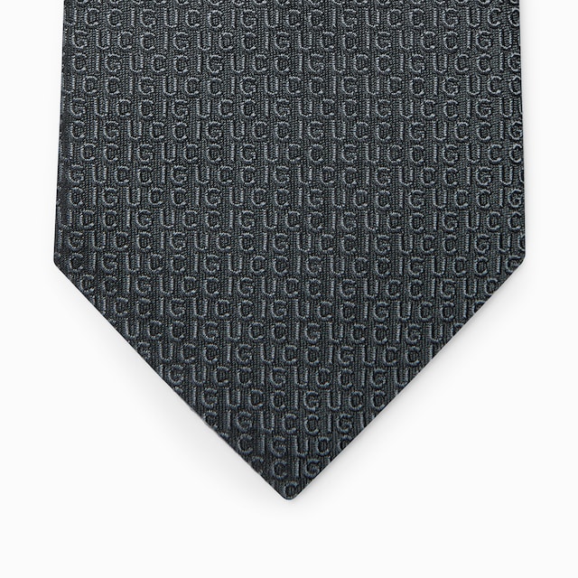 Gucci silk jacquard tie