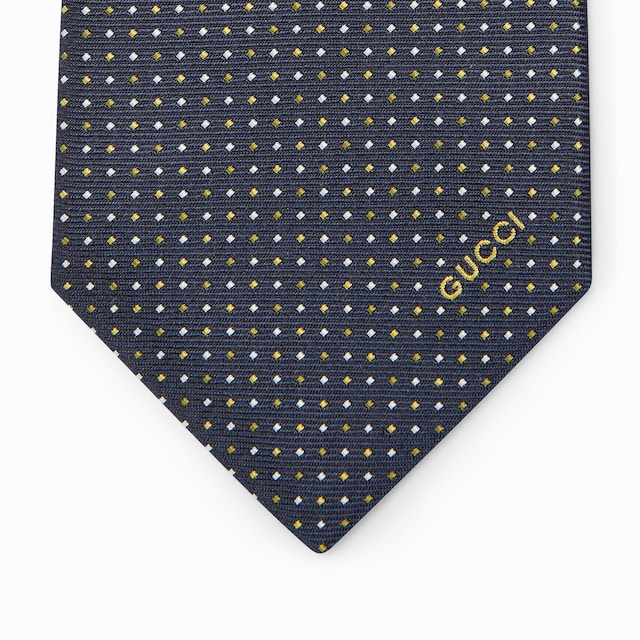Silk jacquard tie