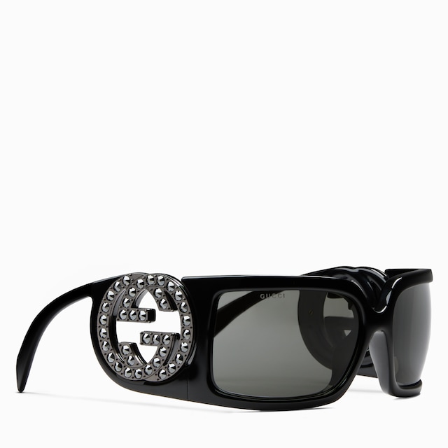 Rectangular frame sunglasses