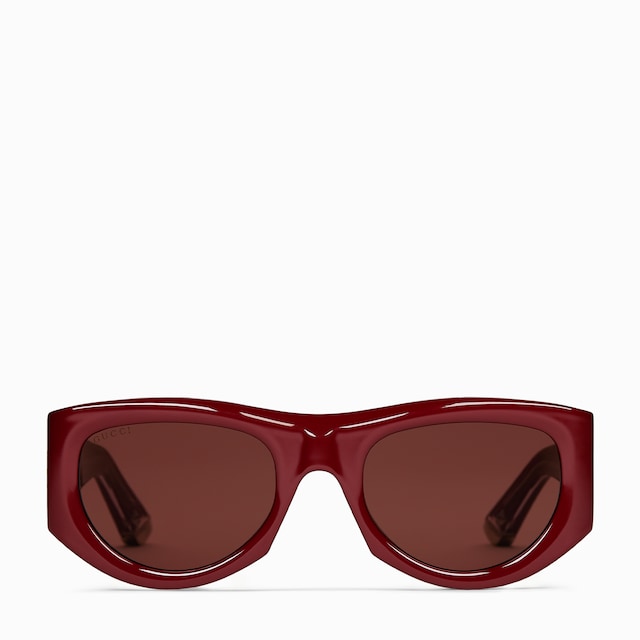 Rectangular-frame sunglasses