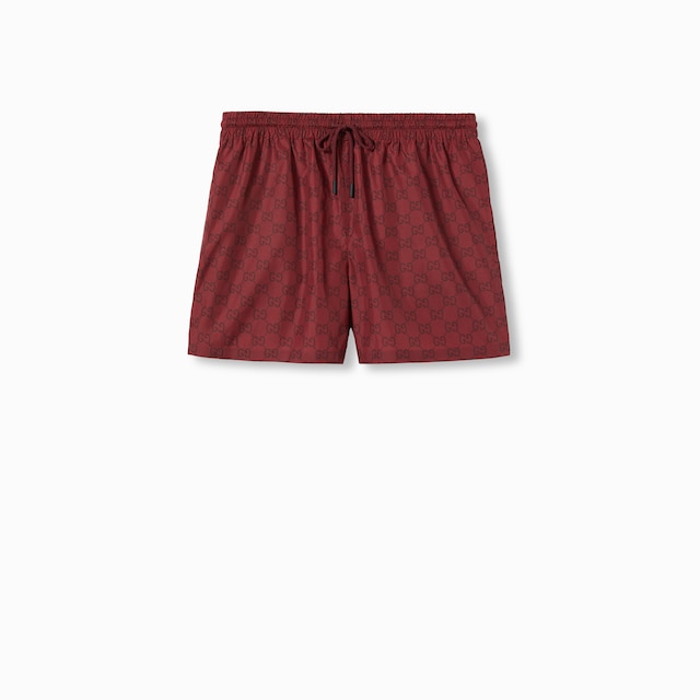 GG print nylon swim short