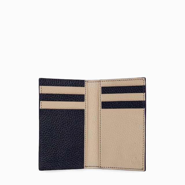 Bi-color long card case