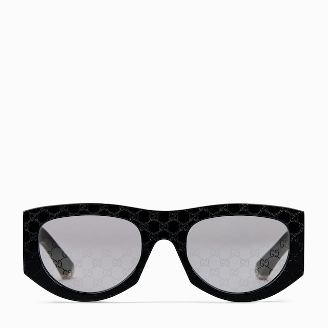 Rectangular frame sunglasses