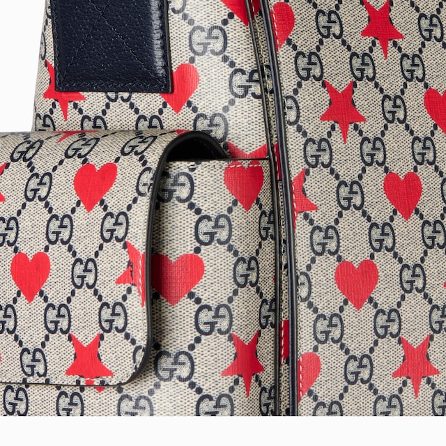 Gucci ロゴ 総柄 ブラック マザーズバッグ グッチ ベビー マザーズバッグ おすすめ | GUCCI® JP
