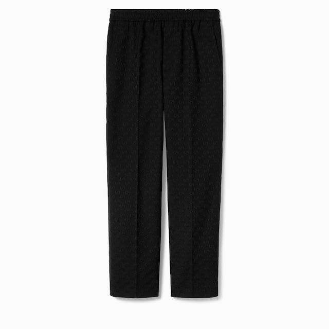 Pantalone in canvas GG in misto cotone
