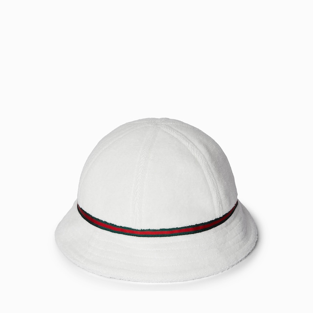 Baby terry cloth hat with Web