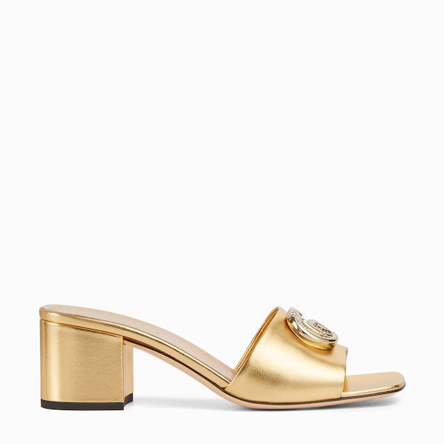Women's slide sandal with Double G
