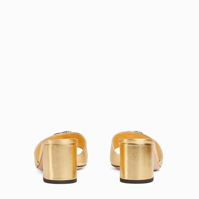 Women's slide sandal with Double G