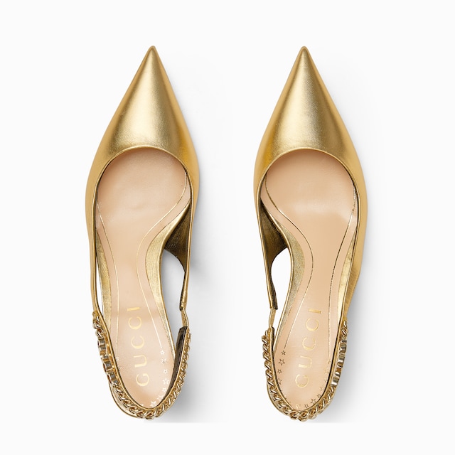 Gucci Signoria slingback pump