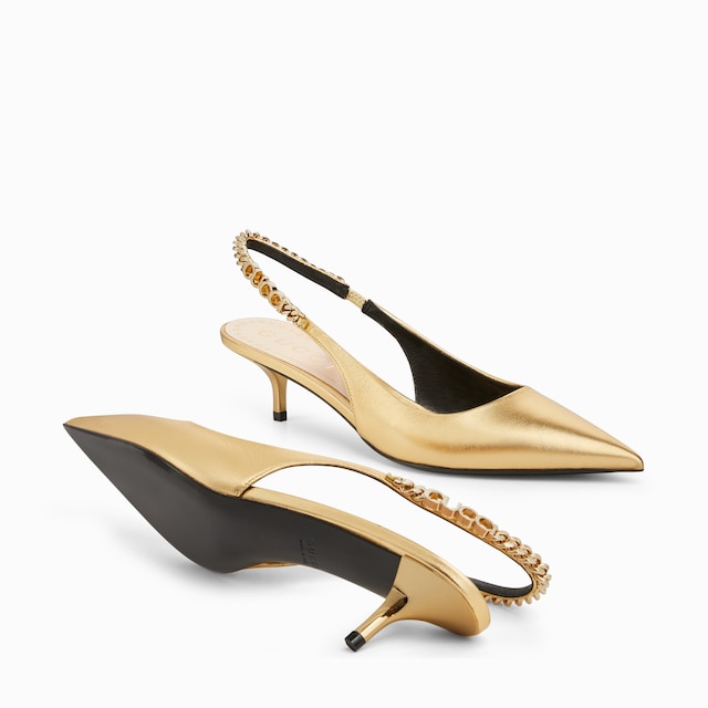 Gucci Signoria slingback pump