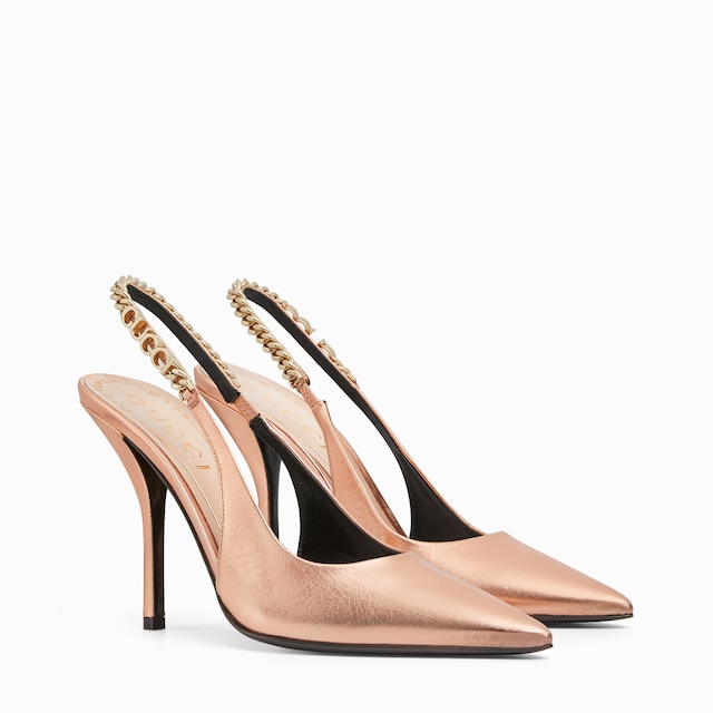 サンダル・ミュール GUCCI WERING 45 SLINGBACK Signoria Slingback Pump 45mm | GUCCI | elysewalker