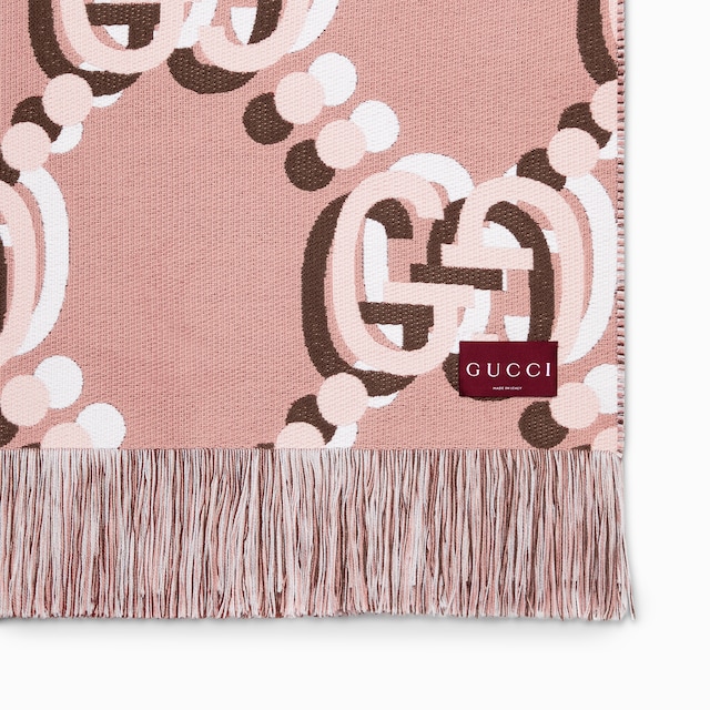 Wool blanket with GG Shadow