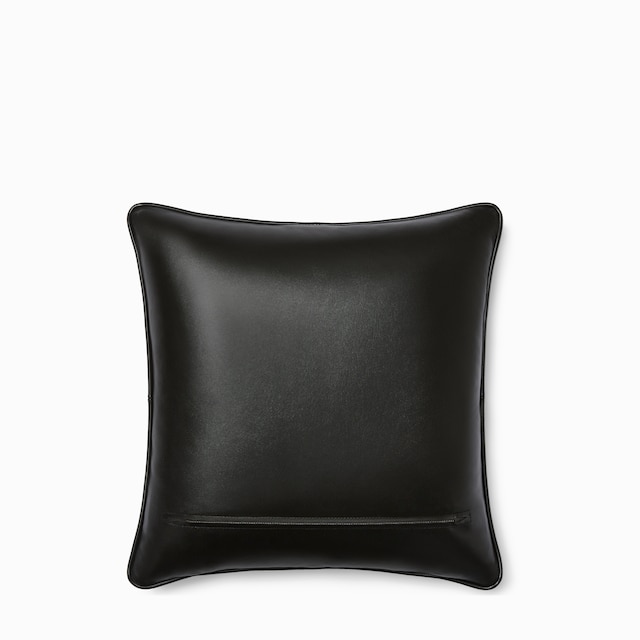 Horsebit velvet jacquard cushion