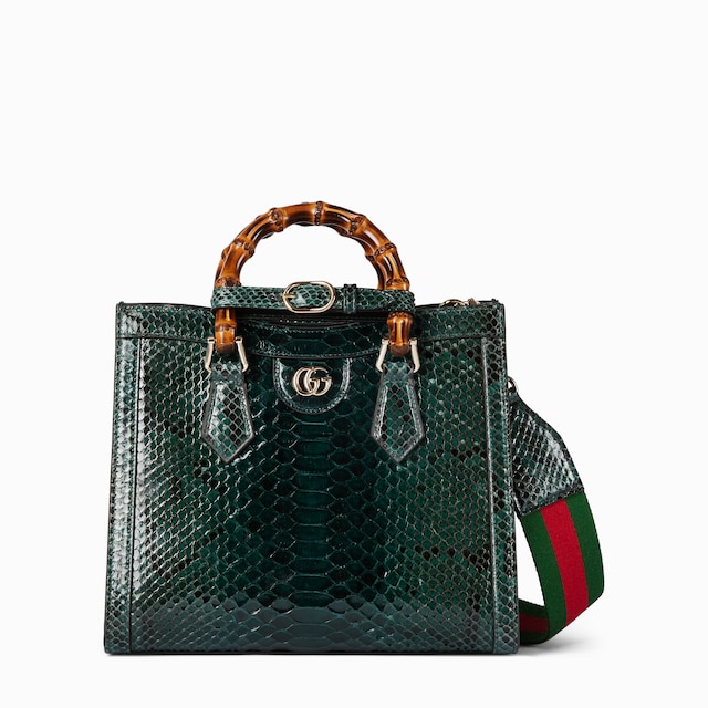 Gucci Diana python medium tote bag