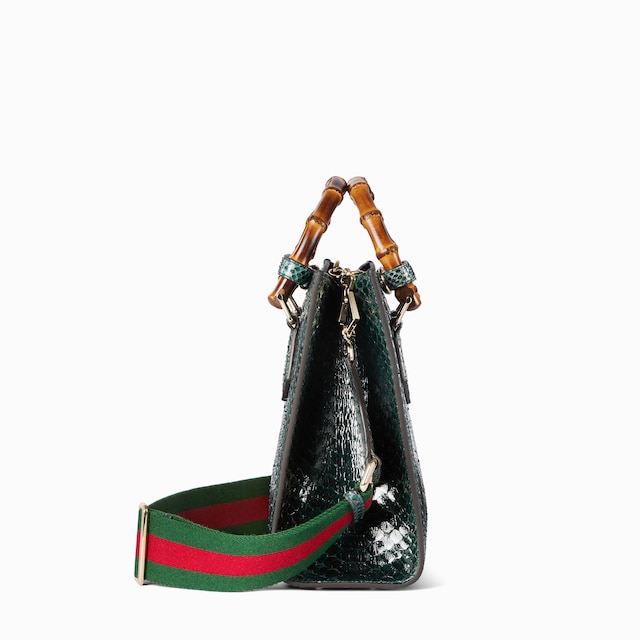 Gucci Diana python medium tote bag